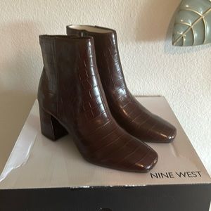 Crocodile Nine West Ankle boots